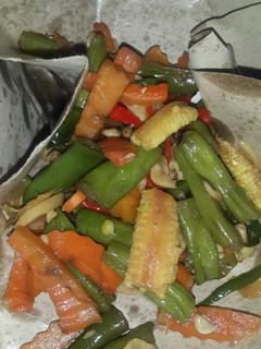 Foto resep Oseng putren buncis