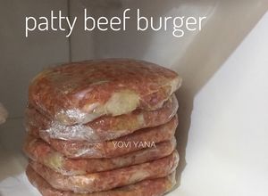 Foto resep Patty beef burger