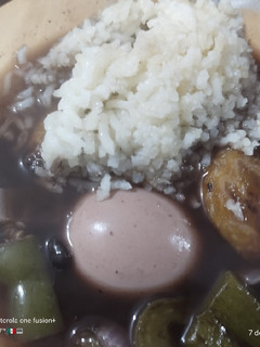 Una foto de Sopa de frijoles estilo honduras