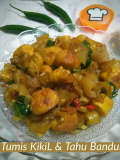 Foto resep Tumis Kikil & Tahu Bandung