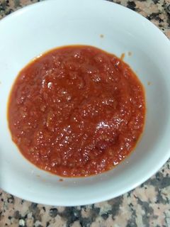صورة لوصفة صلصة الطماطم 🍅 للبيتزا 🍕🍕