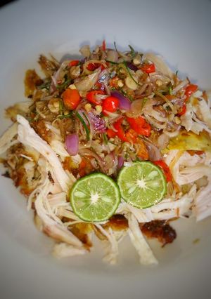 Foto resep Ayam suwir sambal matah