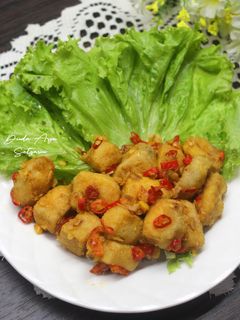 Foto resep Tahu Telur Asin