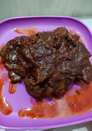 Foto resep Daging bistik pedas