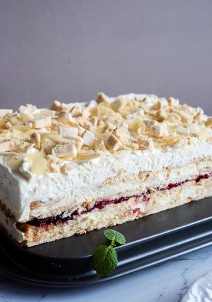 Zdjęcie przepisu Ciasto biały Michałek.
