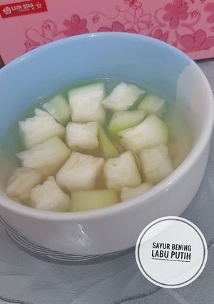 Foto resep Sayur Bening Labu Putih