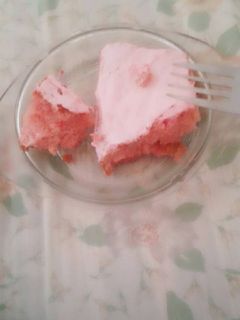 صورة لوصفة كيكة الجيلي(( jello torte))
