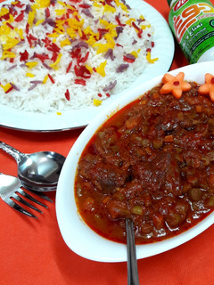 عکسی از دستور خورشت لوبیا سبز (۲)