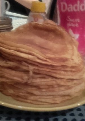 Une photo de Crêpes à la fleur d'oranger