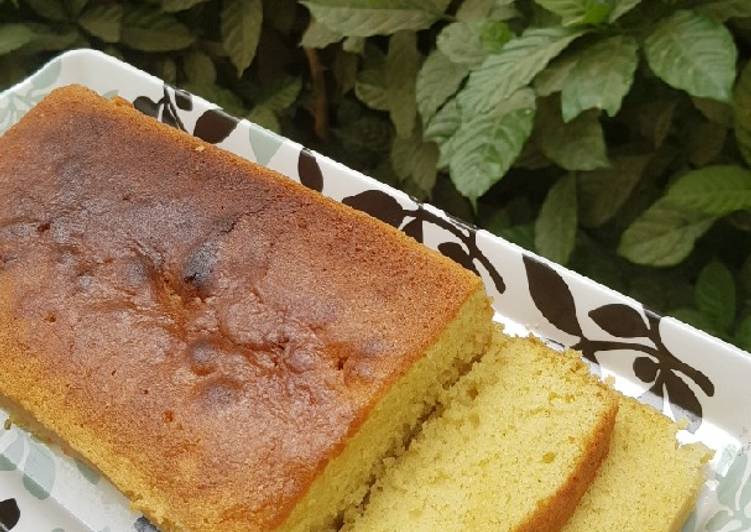 Recipe: Delicious Vanilla Cake loaf