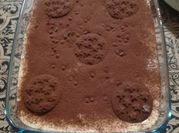 Una foto di mascarpone biscotti