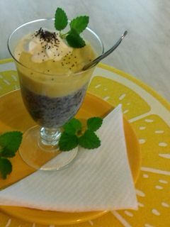 Mangós-mákos "Tápiókakrém" recept fotója