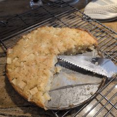 A picture of French Apple Cake.