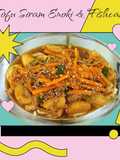 Egg Tofu Siram Enoki & Fish Cake 🍲🍄😍