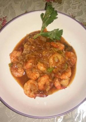 Foto resep Udang masak bombay
