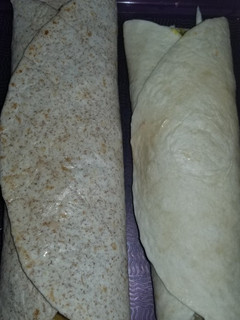 A picture of Chicken shawarma.