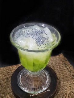 Foto resep Es Kelapa Sirup Melon