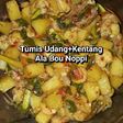 Tumis Udang+kentang