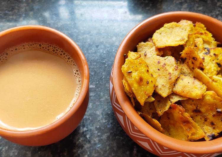 Steps to Prepare Award-winning Leftover chapati crisps