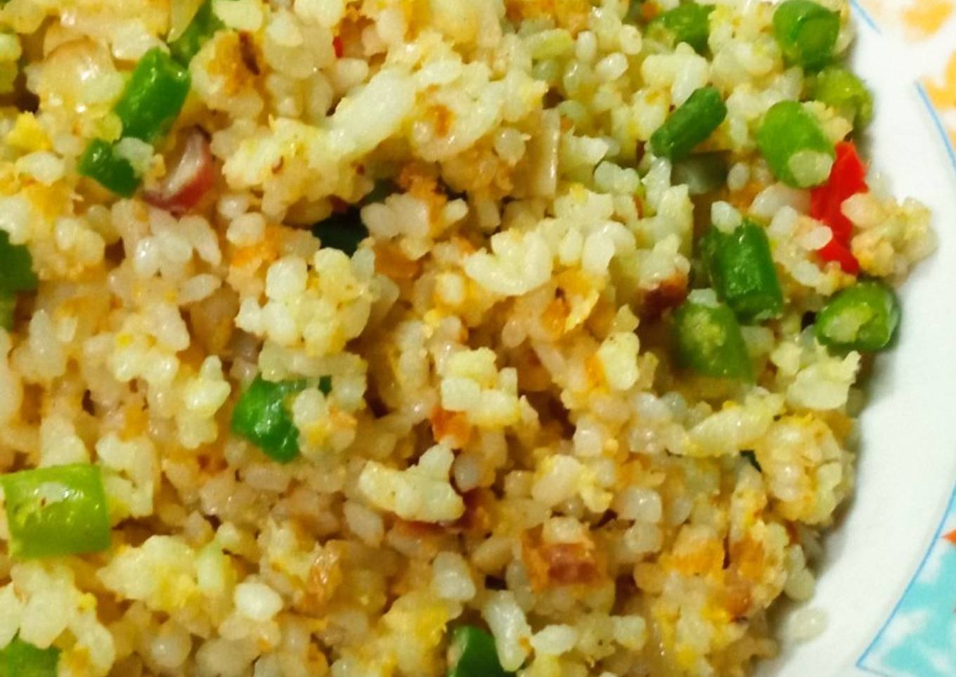 Nasi Goreng Telur Urai