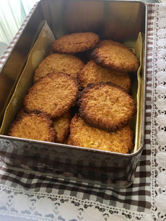 Una foto de Galletas de avena y miel