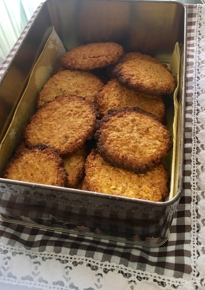 Una foto de Galletas de avena y miel