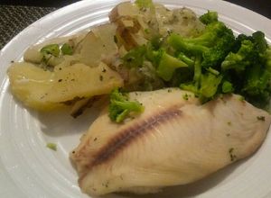 Una foto de Pescado cocido para la dieta 😉