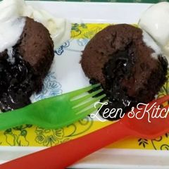 Molten Lava Cupcakes A picture of Molten Lava Cupcakes.