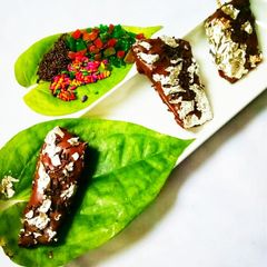 A picture of Chocolate paan.