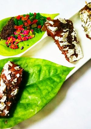A picture of Chocolate paan.