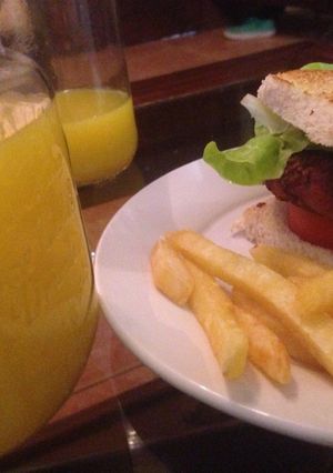 Una foto de Hamburguesas de lentejas😋