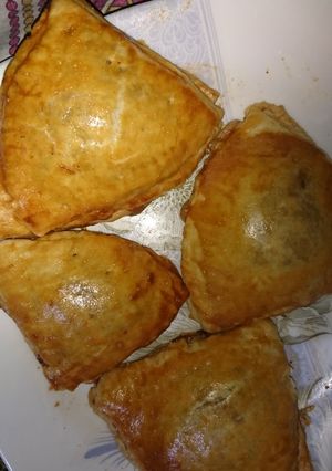 A picture of Pattis with homemade pastry puff..