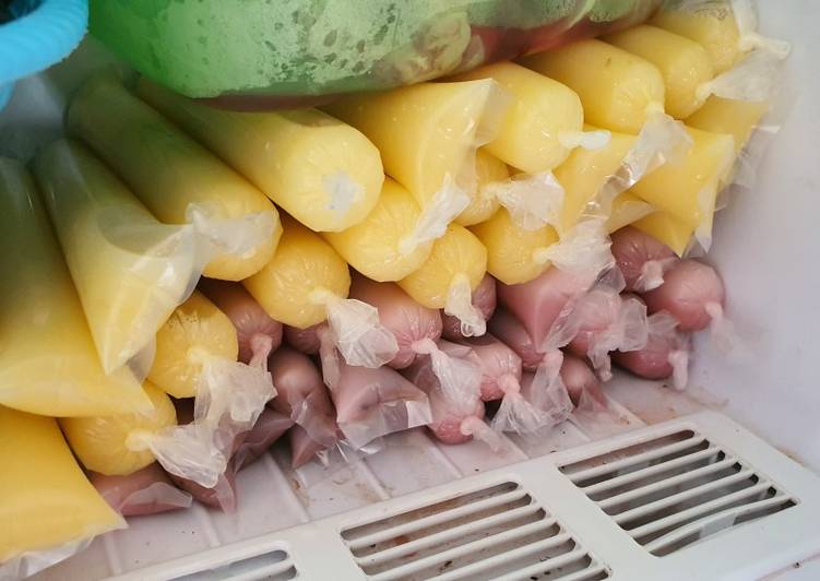 Bagaimana Menyiapkan Es lilin kacang ijo Anti Gagal