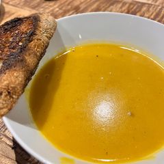 No-cream Creamy Red lentil soup (perfect for Iftar 🌙) A picture of No-cream Creamy Red lentil soup (perfect for Iftar 🌙).