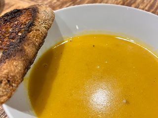 No-cream Creamy Red lentil soup (perfect for Iftar 🌙)