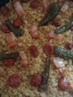 Una foto de Migas de harina