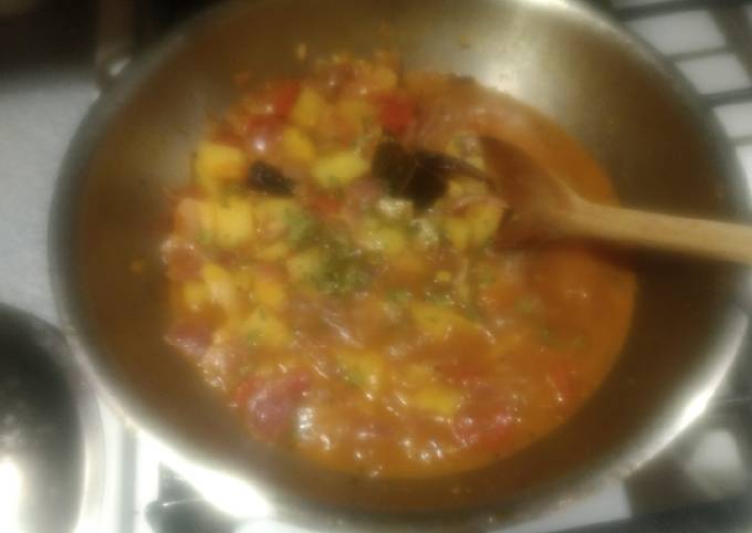 Recipe of Speedy Aloo curry