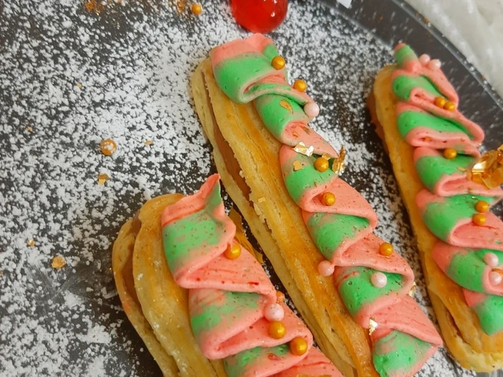 Easy Steps to Prepare Chocolate caramel truffle eclairs the Awesome  Tasty