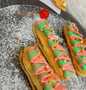 Easy Steps to Prepare Chocolate caramel truffle eclairs the Awesome  Tasty