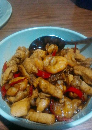 Foto resep Udang ayam saus tiram dengan tips khusus