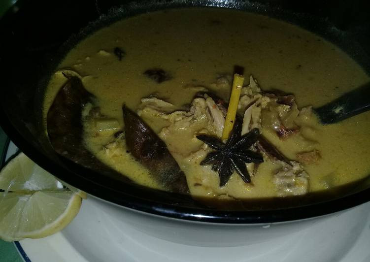 Bagaimana Membuat Resep gulai ayam, Menggugah Selera