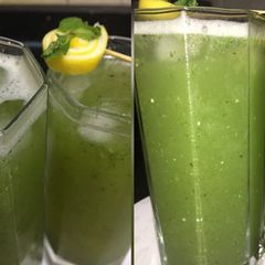 Mint lemonade A picture of Mint lemonade.
