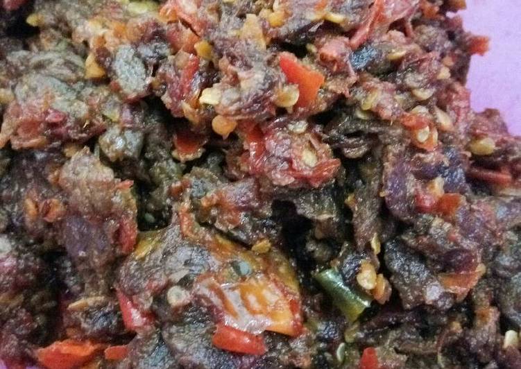 Dendeng Sapi Balado (praktis)