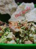 Ensalada rallada con jamón y brócoli 🥦 (coleslaw). LuisFy