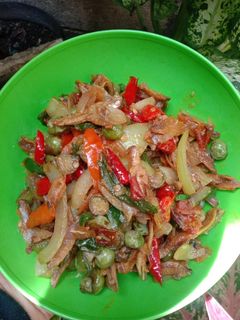 Foto resep Sambel teri tekokak