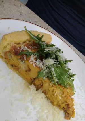 Una foto de Quiche lorain