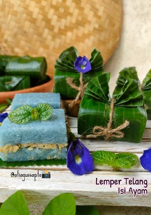 Foto resep Lemper Telang isi Ayam (599)