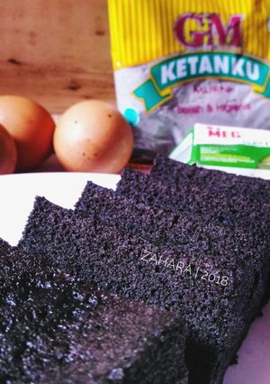 Foto resep Bolu Kukus Ketan Hitam Ekonomis (No Mixer)