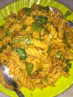 A picture of Veg pasta.