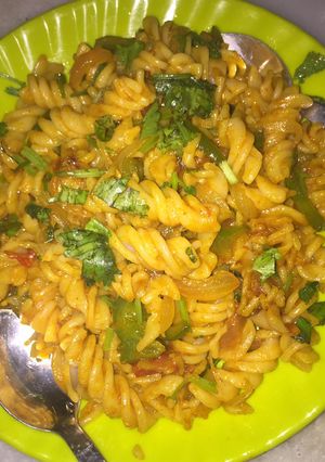 A picture of Veg pasta.